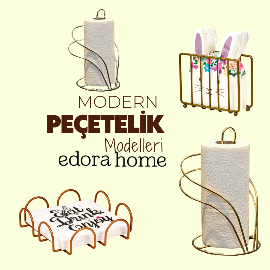 Modern Peçetelik Modelleri: Şıklık ve Fonksiyonelliği Bir Arada Sunan Seçenekler