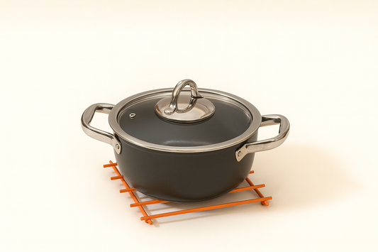 Turuncu Düz Çubuklu Yanmaz Nihale, Tezgah Üstü Altlık