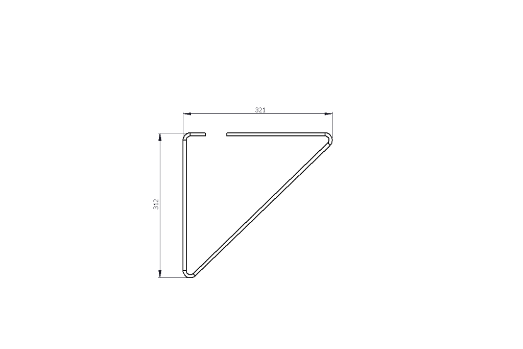Gold 5 Pcs Triangle T-shirt, Dress, Shirt, Swimsuit Hanger, Stylish Design Shop Store Hanger-Metal Stainless
