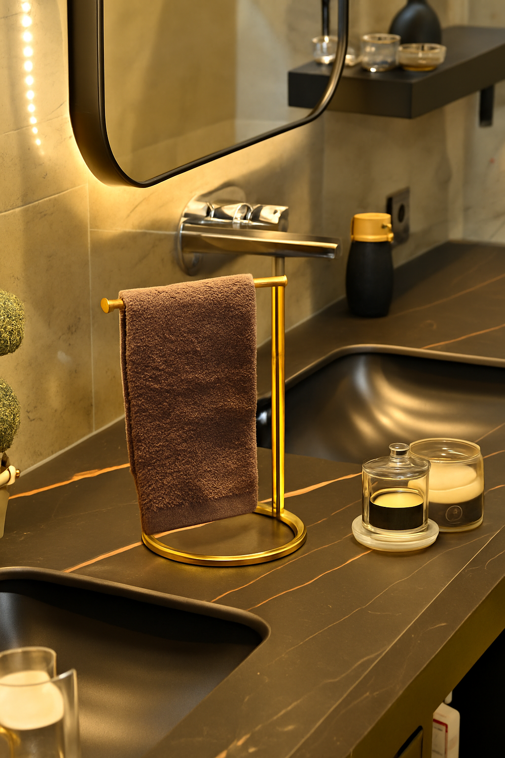 ALTIN Banyo Organizer Seti |