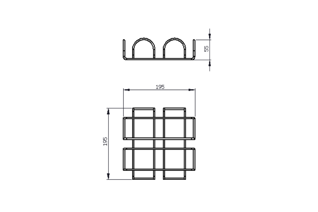 Golden Square 18 Cm Napkin Holder, Cafe, Restaurant, Hotel, Kitchen Tableware Large Size Napkin - Metal Stainless