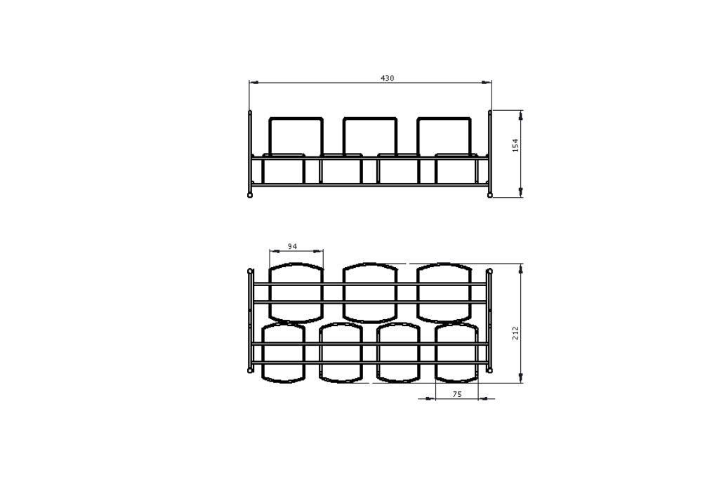 Bej Standlı 7 Bölmeli Porselen Baharat Takımı Bambu Kapaklı Mutfak Düzenleyici - Metal Paslanmaz