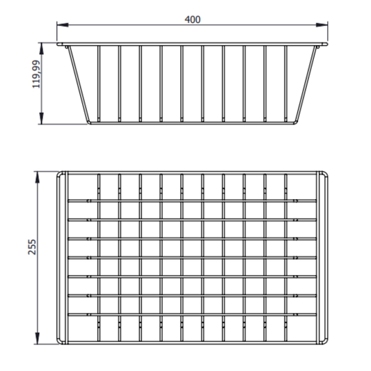 Gold Dikdörtgen Sepet Şık Çok Amaçlı Dolap Düzenleyici Organizer