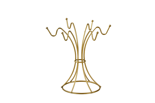 Gold Takı Standı,Takılık,Bileklik,Kolye Seti,Tesbihlik Düzenleyici Hediyelik-Metal Paslanmaz