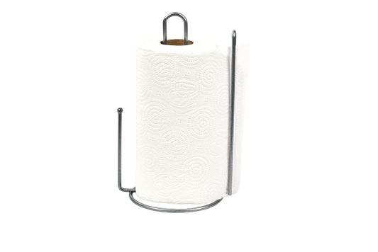 Gümüş Ayraçlı Kağıt Rulo Havluluk 25 Cm Peçetelik ,Modern Mutfak Ergonomik Tasarım-Metal Paslanmaz
