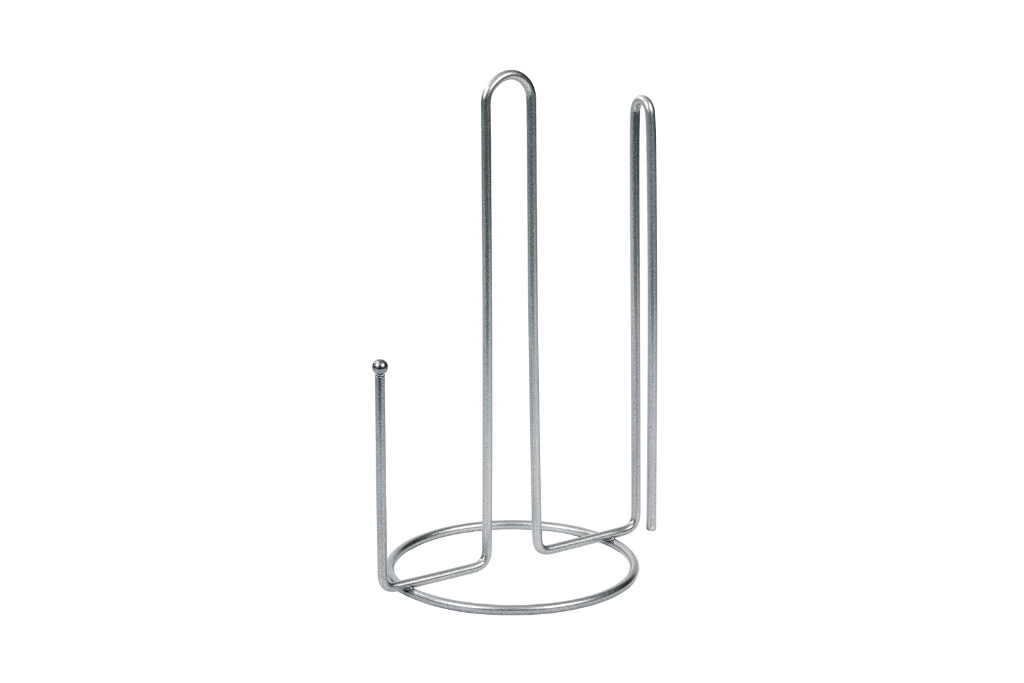 Mat Gümüş Ayraçlı Kağıt Havluluk Rulo Havluluk Peçetelik 25 Cm Paslanmaz Metal