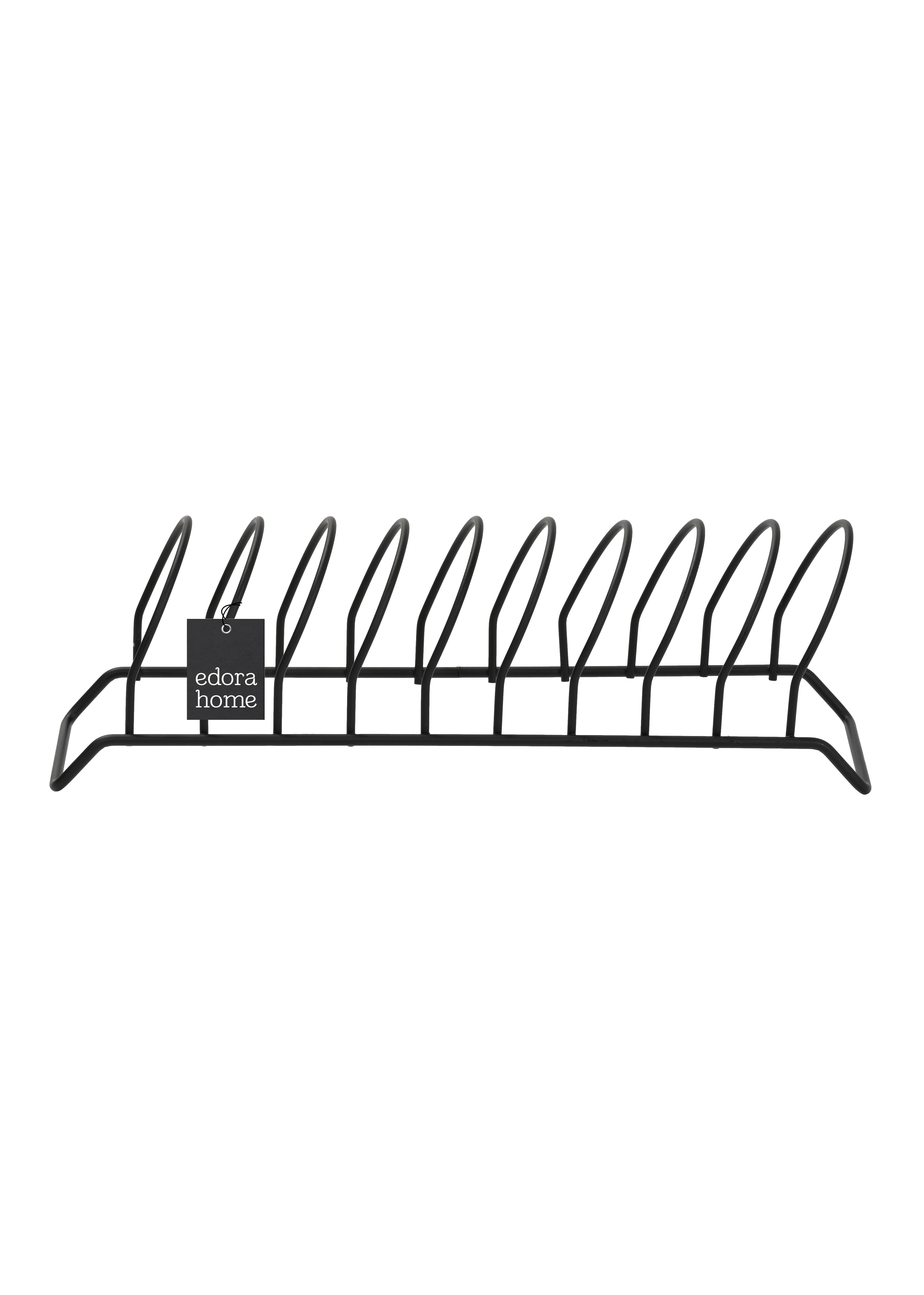 Mat Siyah Tabak ,Çekmece , Raf , Dolap Düzenleyici - Paslanmaz Metal