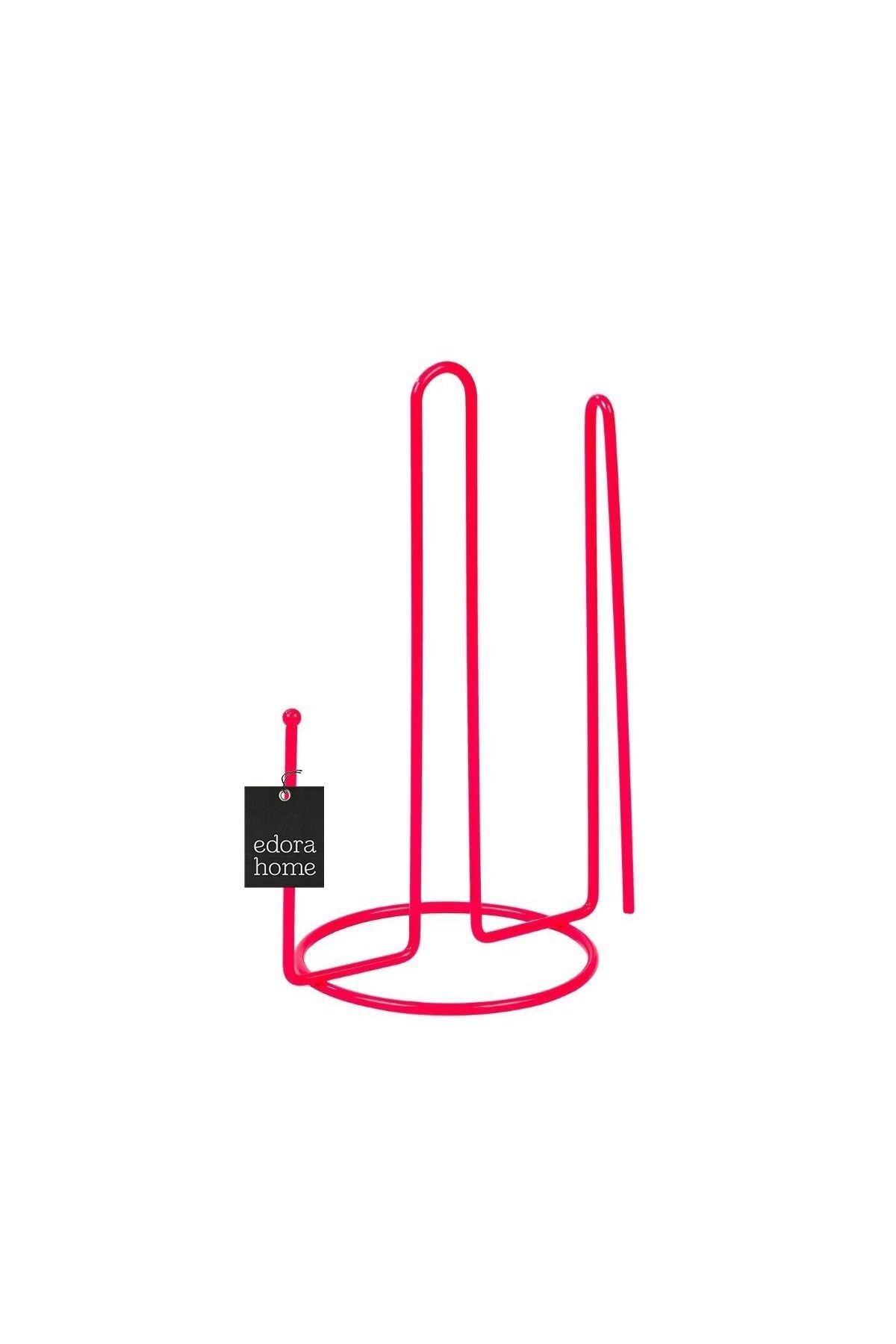 Pembe Ayraçlı Kağıt Rulo Havluluk 25 Cm Peçetelik , Modern Mutfak Ergonomik - Metal Paslanmaz