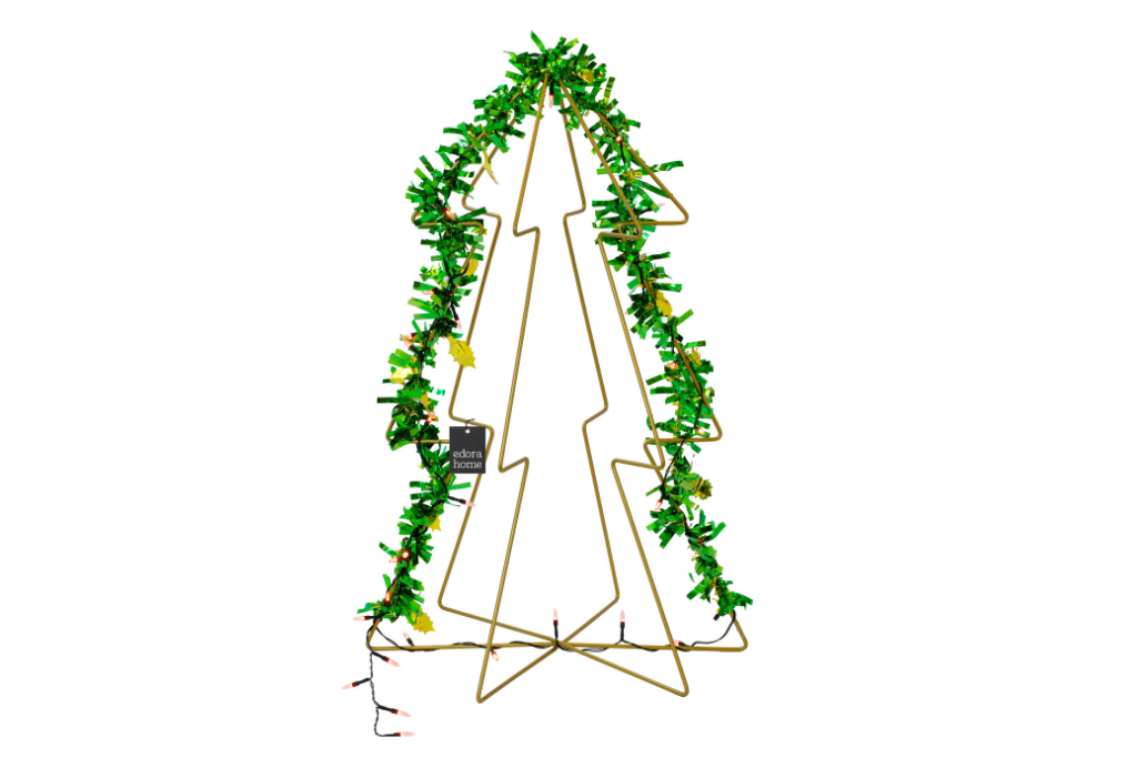 Premium Luxury Series 75 Cm Yılbaşı Ağacı,Gold Demir,Süssüz,Noel Ağacı
