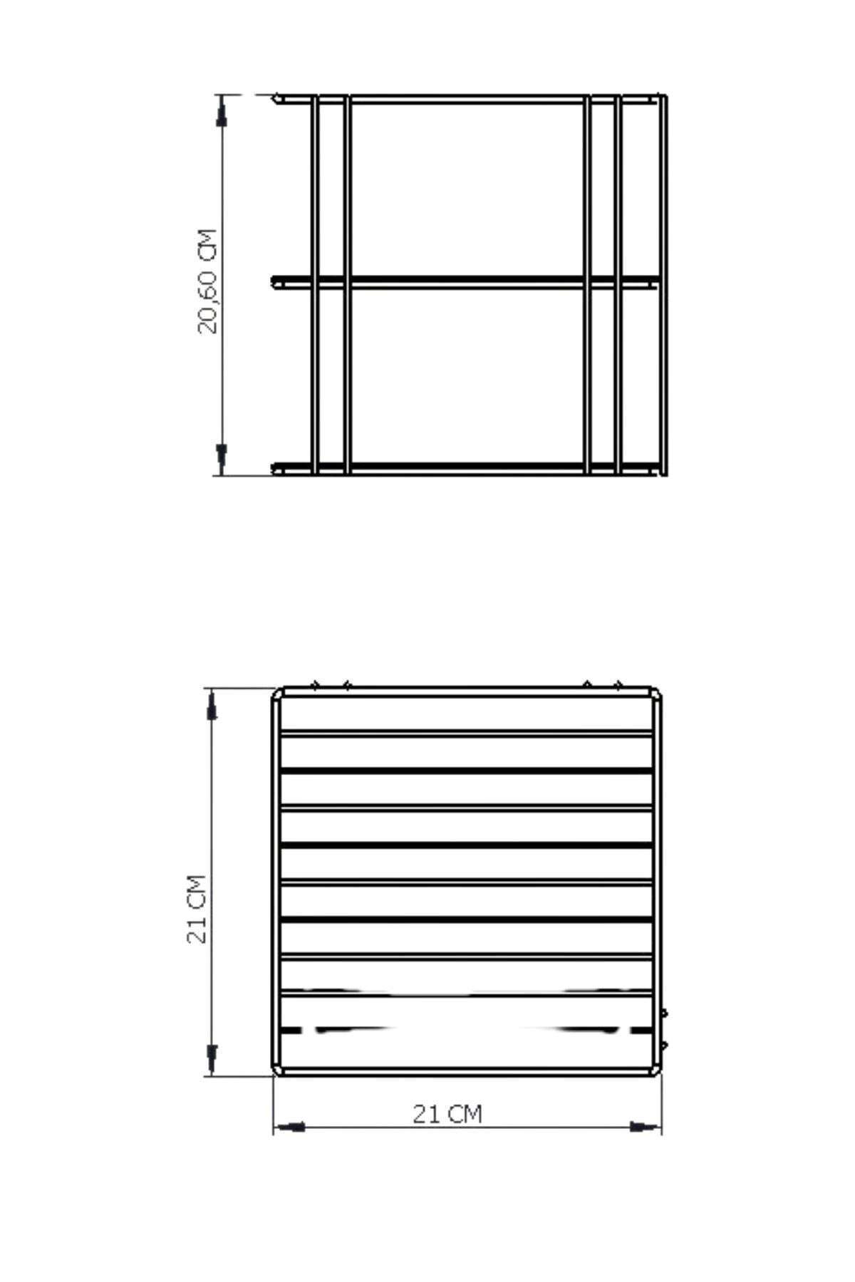 Rose 3-Tier Cabinet Plate & Glass Rack Kitchen Organizer Shelf Stainless Metal