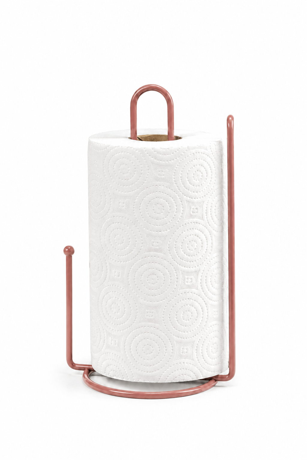 Rose Wall-Mounted Paper Towel Holder, Roll Towel Holder, Napkin Holder 25 cm Stainless Metal