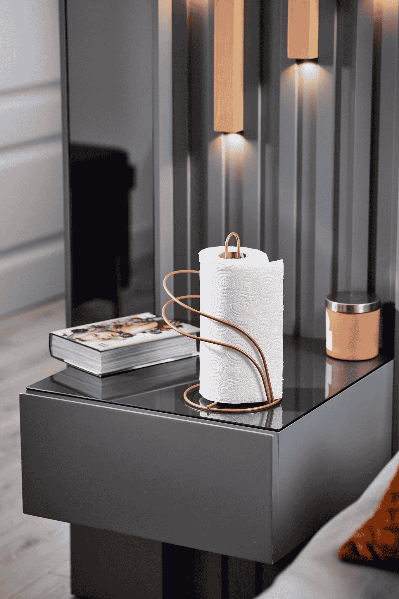 Rose Kuğu Kağıt Havluluk Rulo Havluluk Peçetelik Mutfak Banyo Paslanmaz Metal