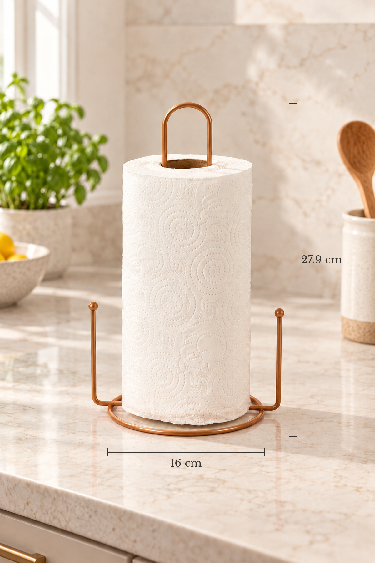Rose Beaded Paper Towel Holder Roll Towel Holder Napkin Holder Kitchen Bathroom Stainless Metal
