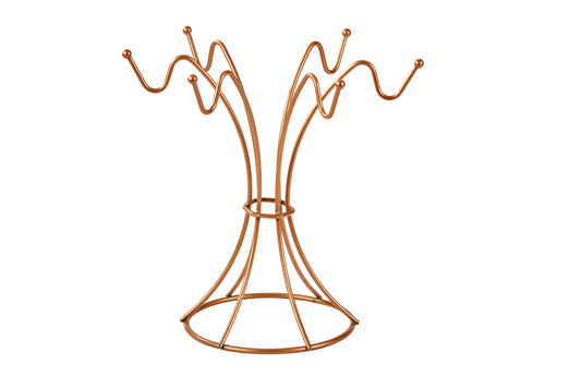 Rose Takı Standı, Takılık, Bileklik, Kolye Seti, Tesbihlik Düzenleyici Hediyelik - Metal Paslanmaz