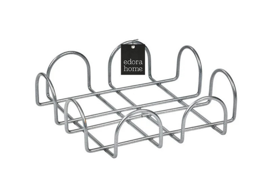 Silver Kare 18 Cm Peçetelik, Kafe, Restoran, Otel, Mutfak Sofra Büyük Boy Peçete - Metal Paslanmaz