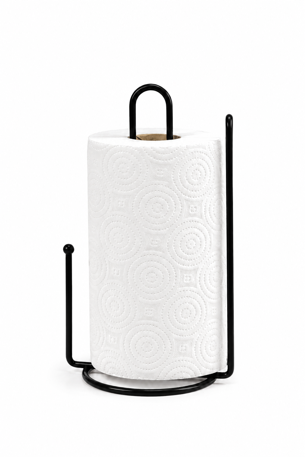 Black Bracket Paper Towel Holder Roll Towel Holder Napkin Holder 25 cm Stainless Metal