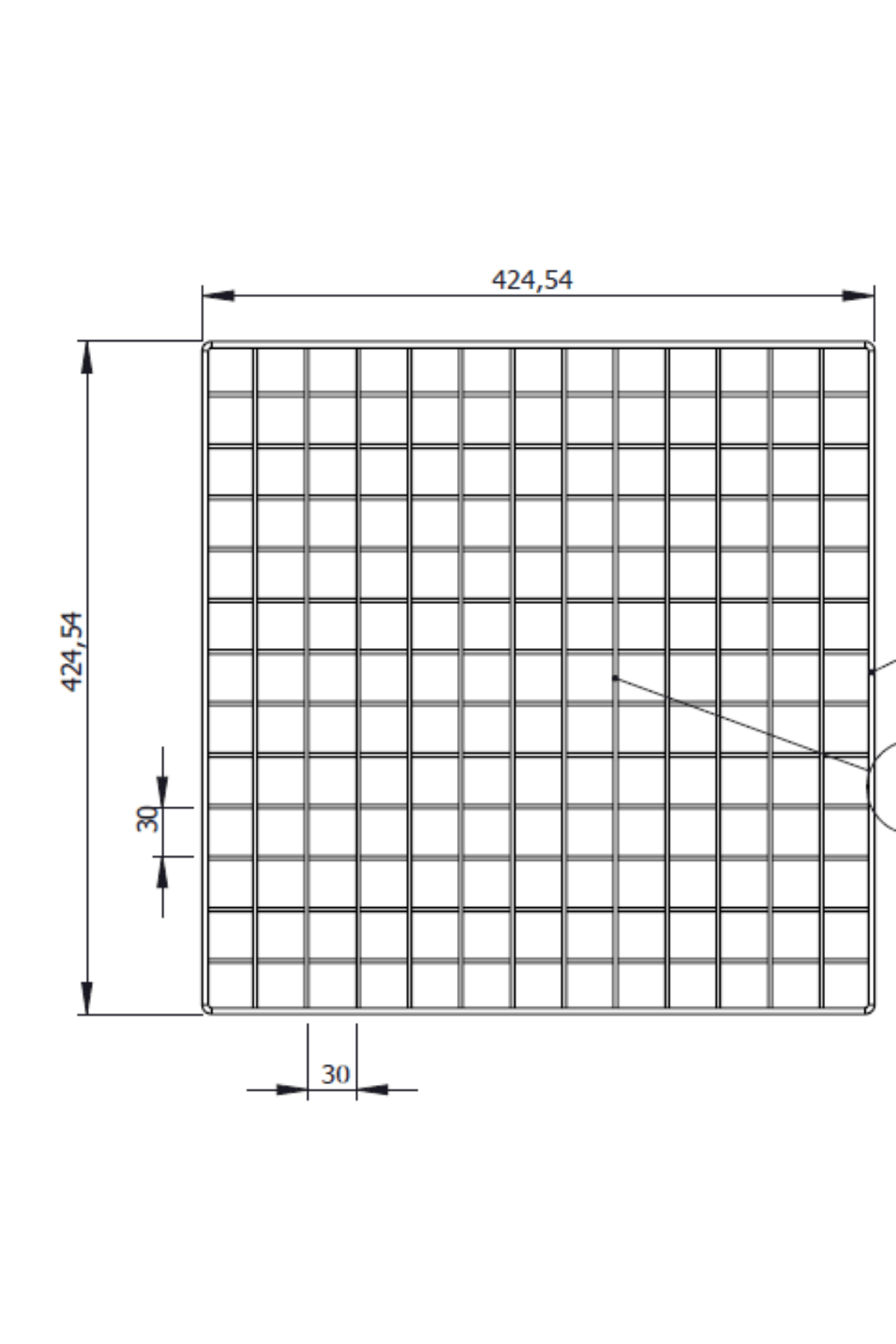 Black Photo Pegboard Wall Organizer 43x43 Cm with Adhesive Gift