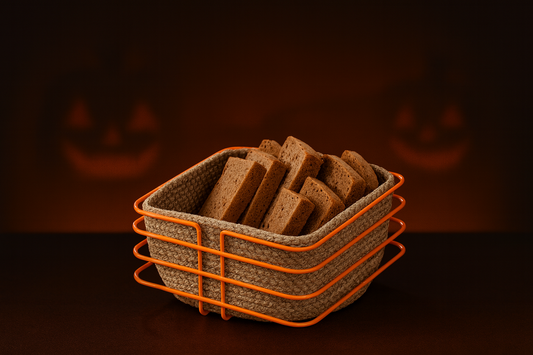 Orange Oval Cornered Square Bread Basket Stylish,Bread Basket Wicker Knitted Macrame-Multipurpose Metal Stainless