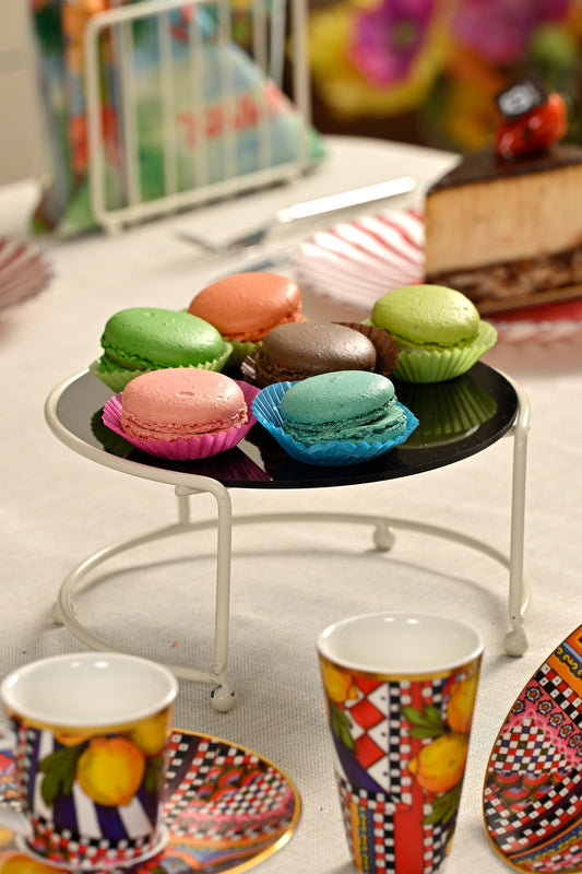 Türk Kahve Fincanı İçe Geçmeli Limon 6 Kişilik 12 Parça (BULAŞIK MAKİNESİNE GİRMEZ)