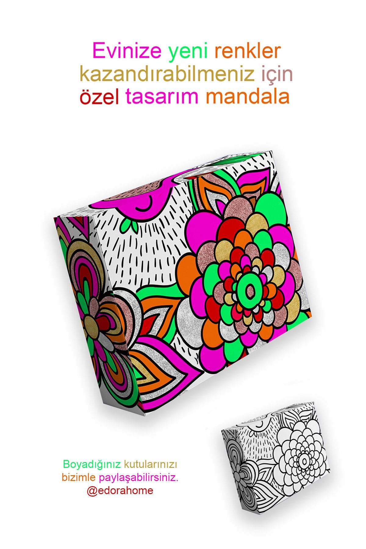 Turuncu Oval Çok Amaçlı Meyve Ve Sebze Sepeti, Mutfak Organizer, Renkli, Çeyiz - Metal Paslanmaz