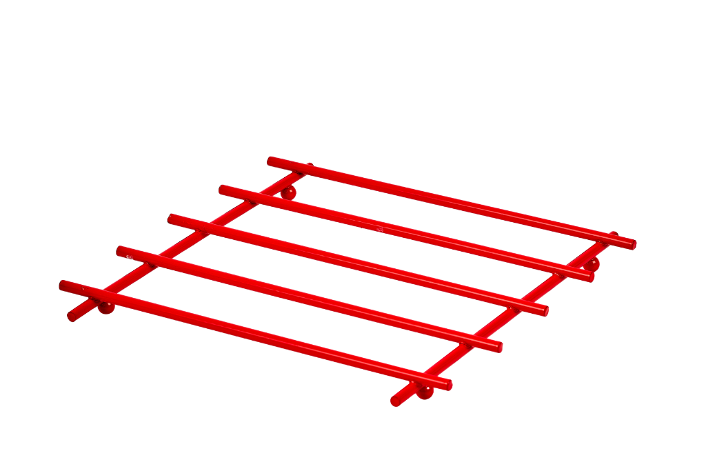 Christmas Red Heat-Resistant Trivet Pot Holder Countertop Mat Stainless Metal