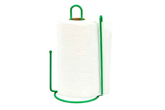 Yılbaşı Yeşil Kağıt Ayraçlı Kağıt Rulo Havluluk 25 Cm Peçetelik , Modern Ergonomik Tasarım - Metal Paslanmaz