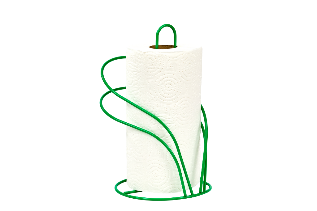 New Year Green Swan Paper Towel Holder Roll Holder Napkin Holder Kitchen Bathroom Stainless Metal