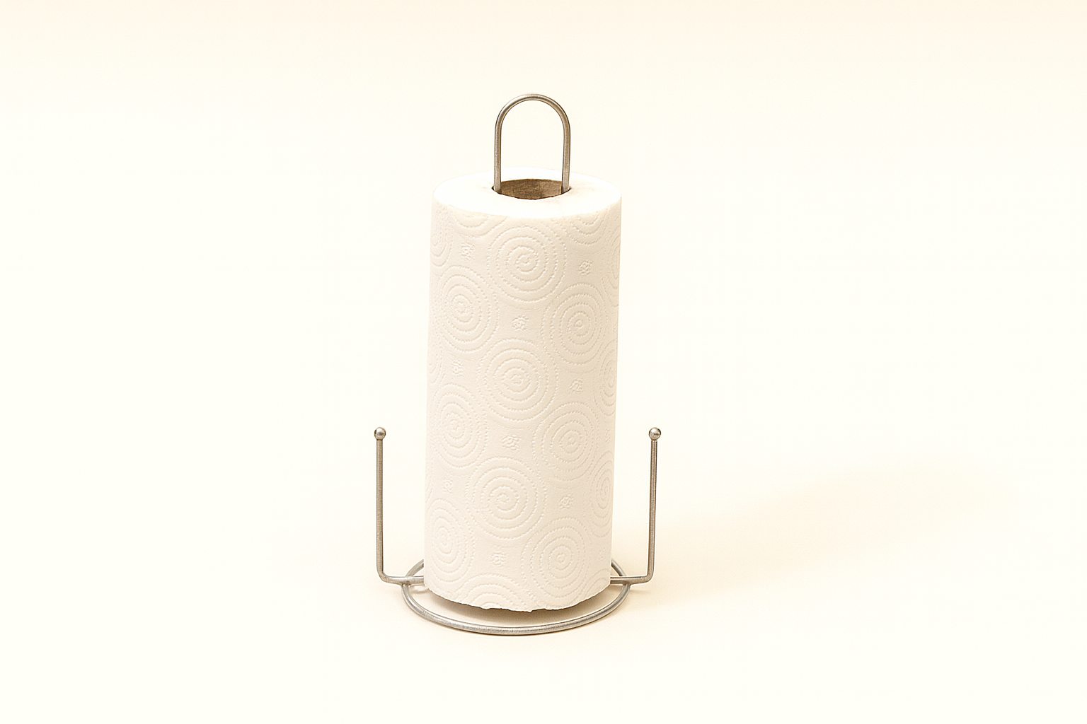Silver Marbled Paper Roll Towel Holder,Napkin Holder Kitchen Bathroom Kids Room Accessories-Metal Stainless