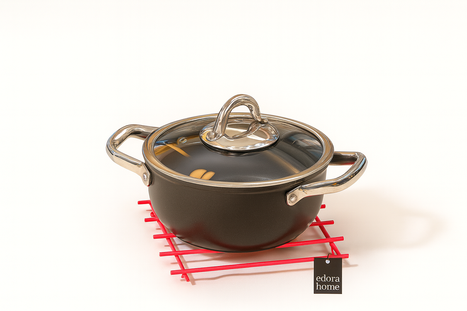 Pink Flat Bar Fireproof Nihale, Countertop Coaster - Metal Stainless