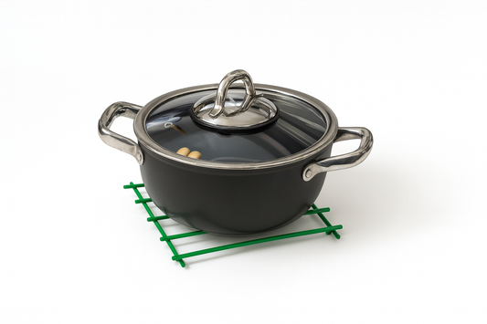 Yeşil Düz Çubuklu Yanmaz Nihale, Tezgah Üstü Altlık