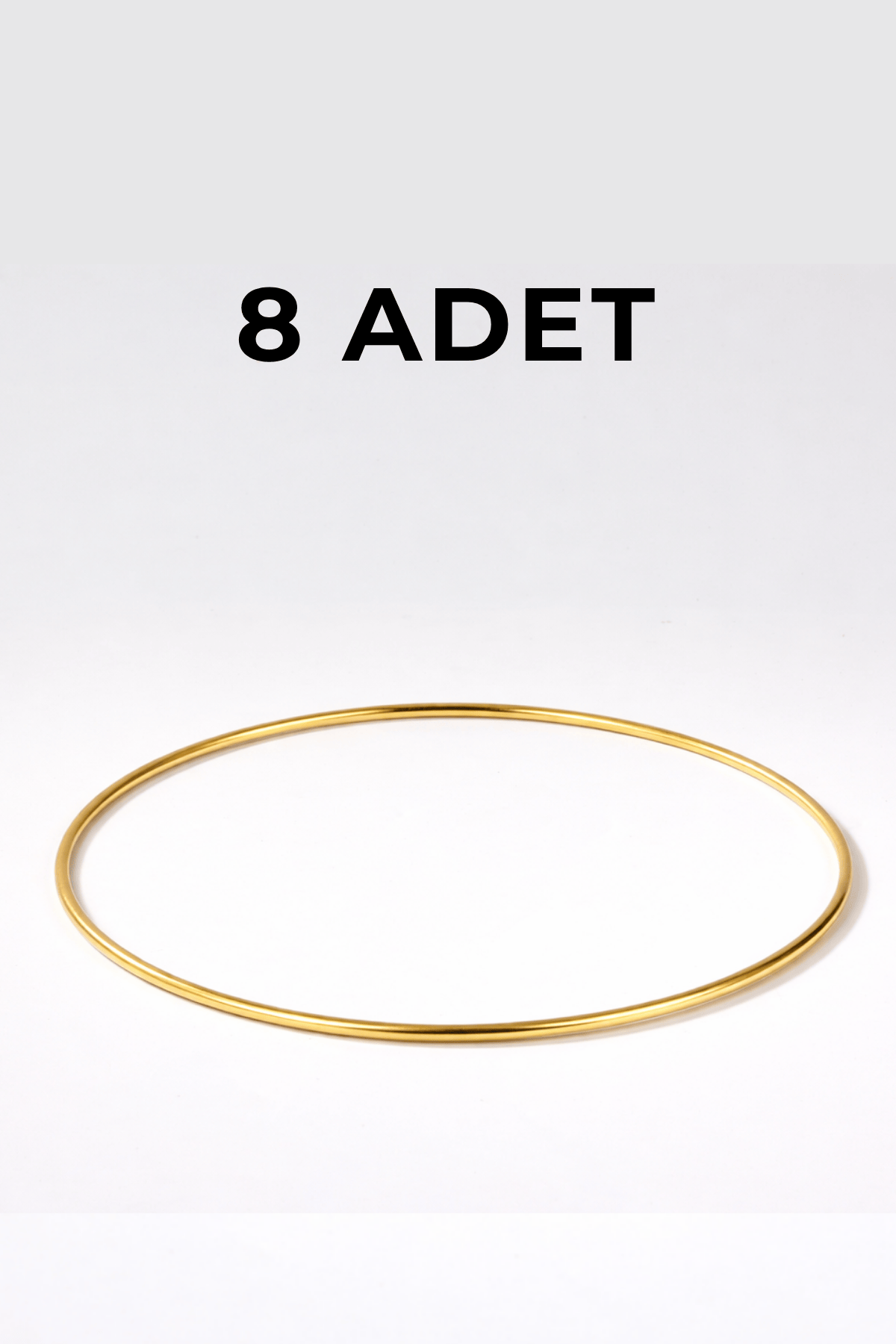 8-Piece Glossy Gold Round Placemat American Service Presentation Stand Hollow Stainless Metal