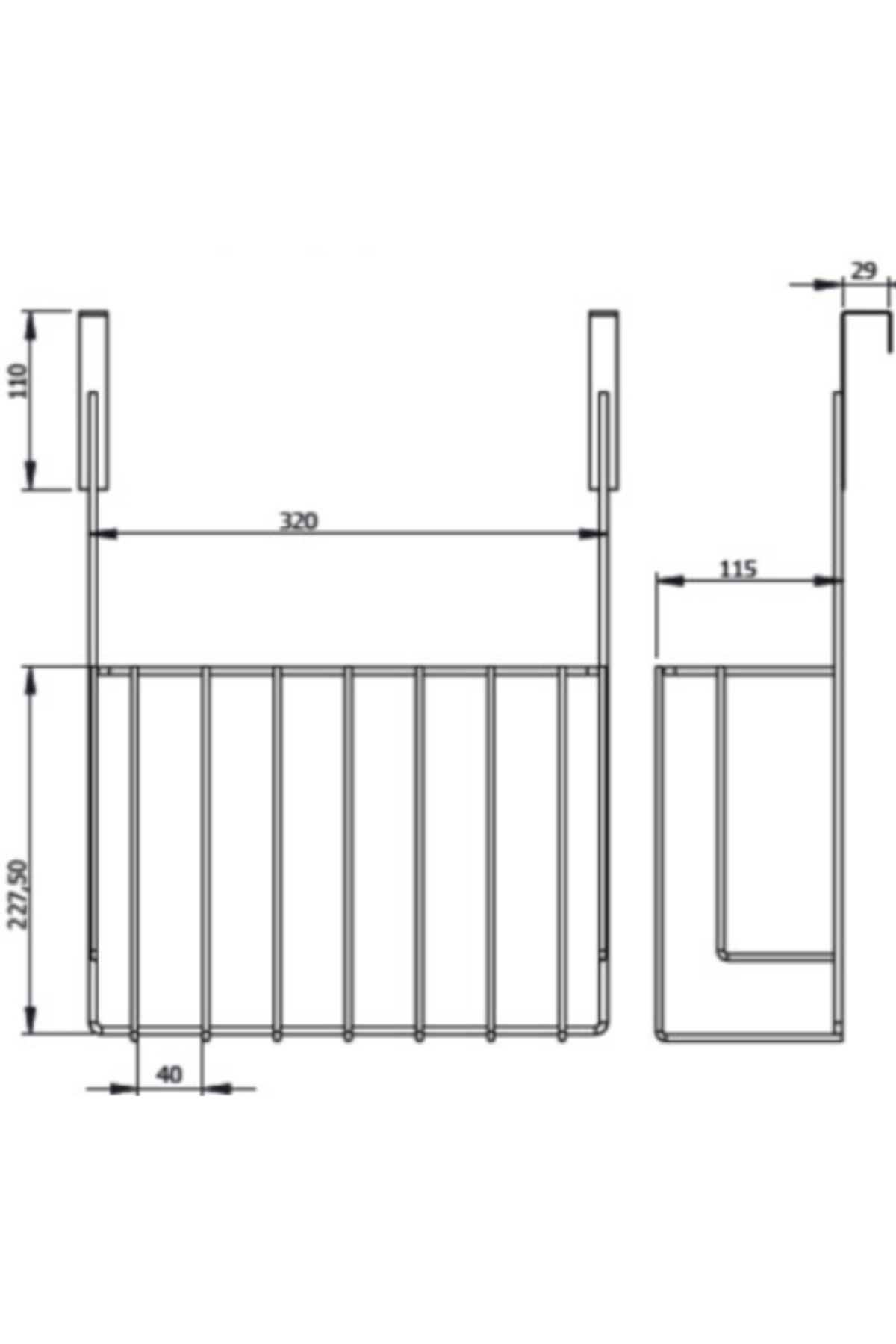 Altın Dolap Kapağı Düzenleyici ,Tepsilik ,Deterjanlık ,Organizer , Banyo & Mutfak -Metal Paslanmaz