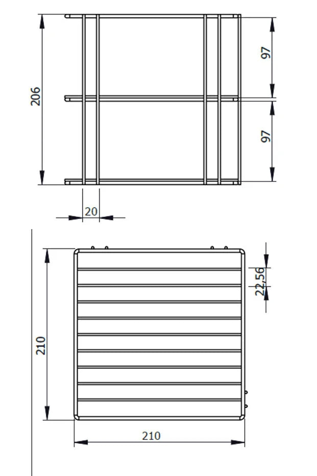 EDORA HOME 2'li Mat Rose 3 Katlı Dolap İçi Tabaklık Bardaklık Mutfak Düzenleyici Raf Paslanmaz Metal, Çok Al Az Öde