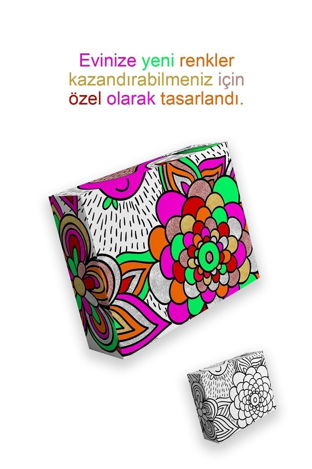Edora Home Küçük Sunumluk Pleksi Takımı Şeffaf, Yedek