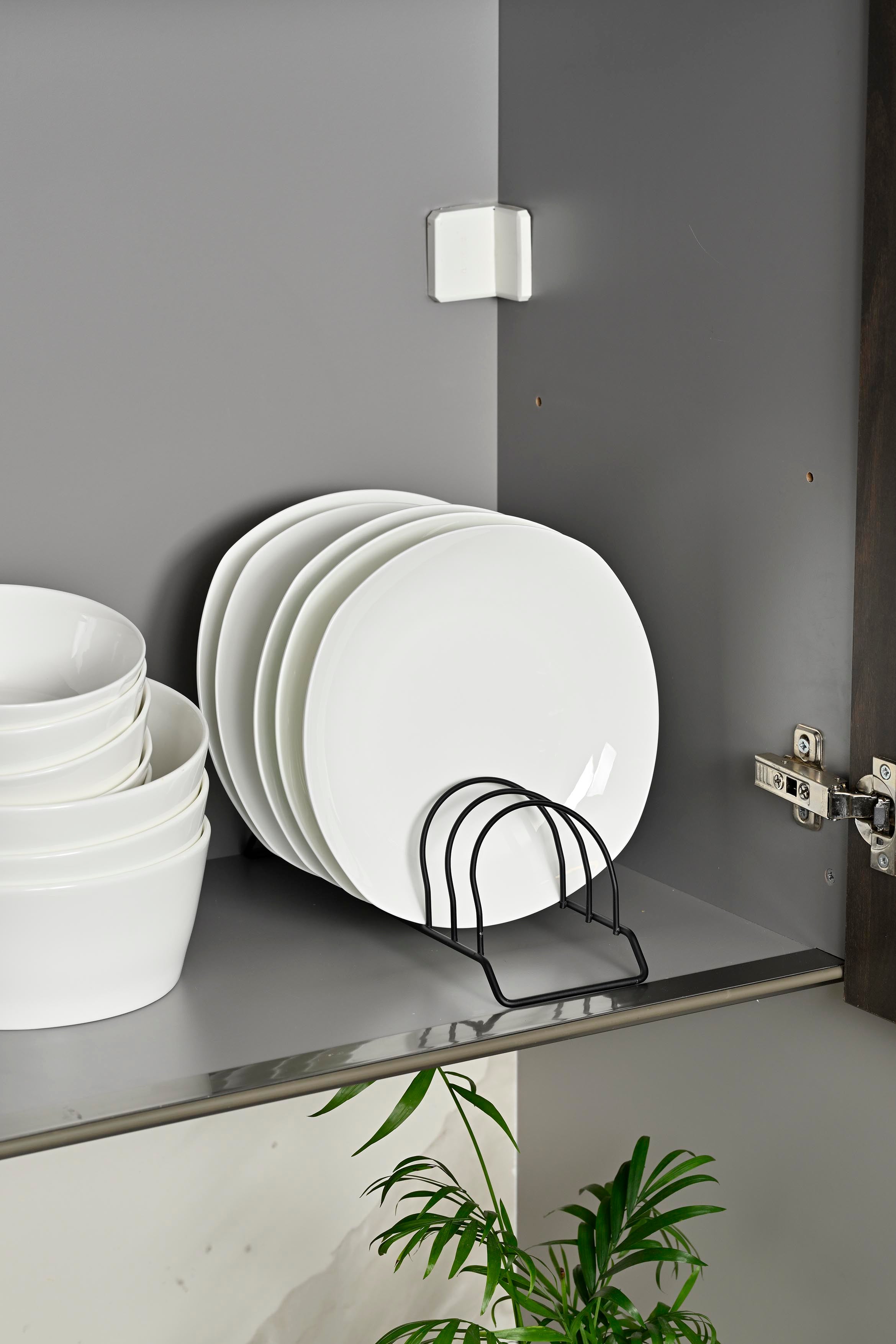 Mat Siyah Tabak ,Çekmece , Raf , Dolap Düzenleyici - Paslanmaz Metal