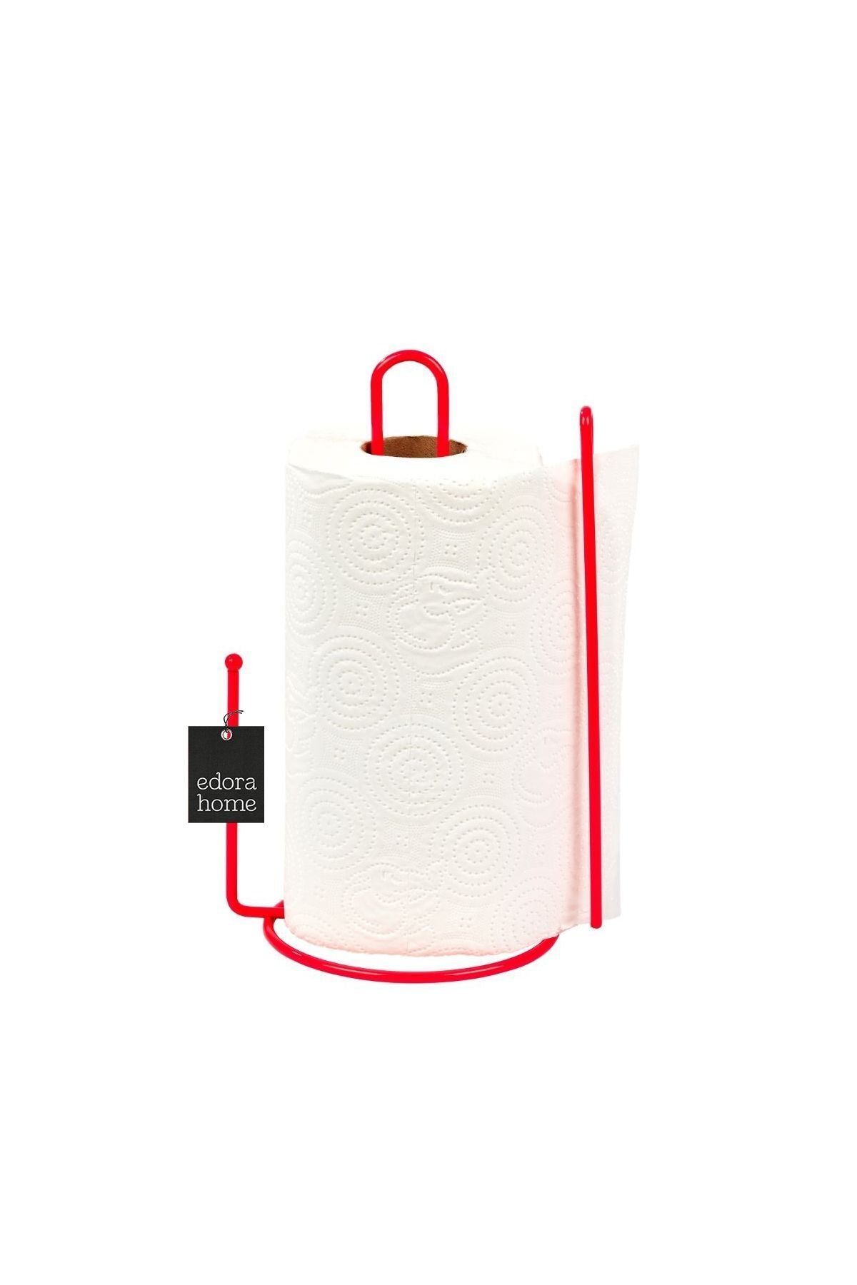 Pembe Ayraçlı Kağıt Rulo Havluluk 25 Cm Peçetelik , Modern Mutfak Ergonomik - Metal Paslanmaz