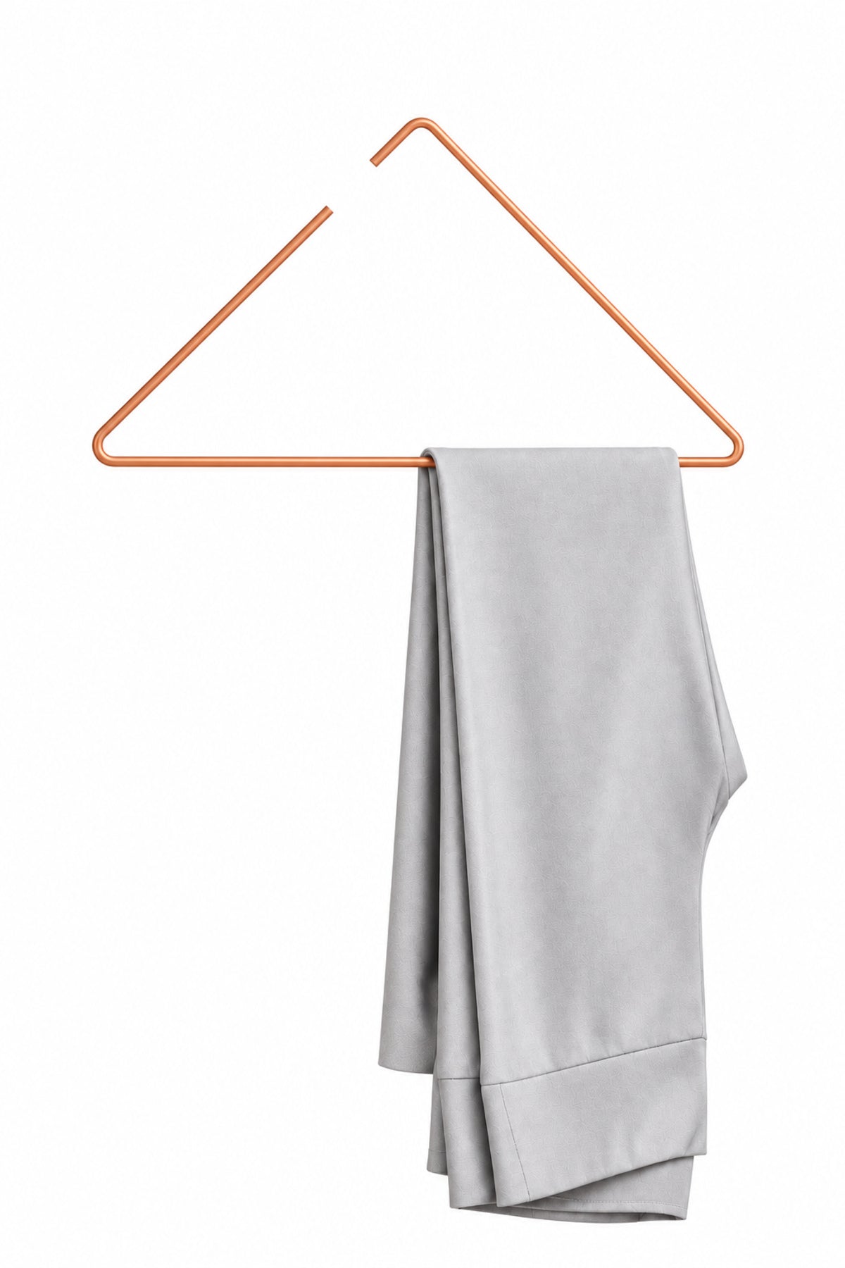 Rose Triangle Dress Hanger T-Shirt Shirt Swimsuit Hanger Store Hanger Stainless Steel